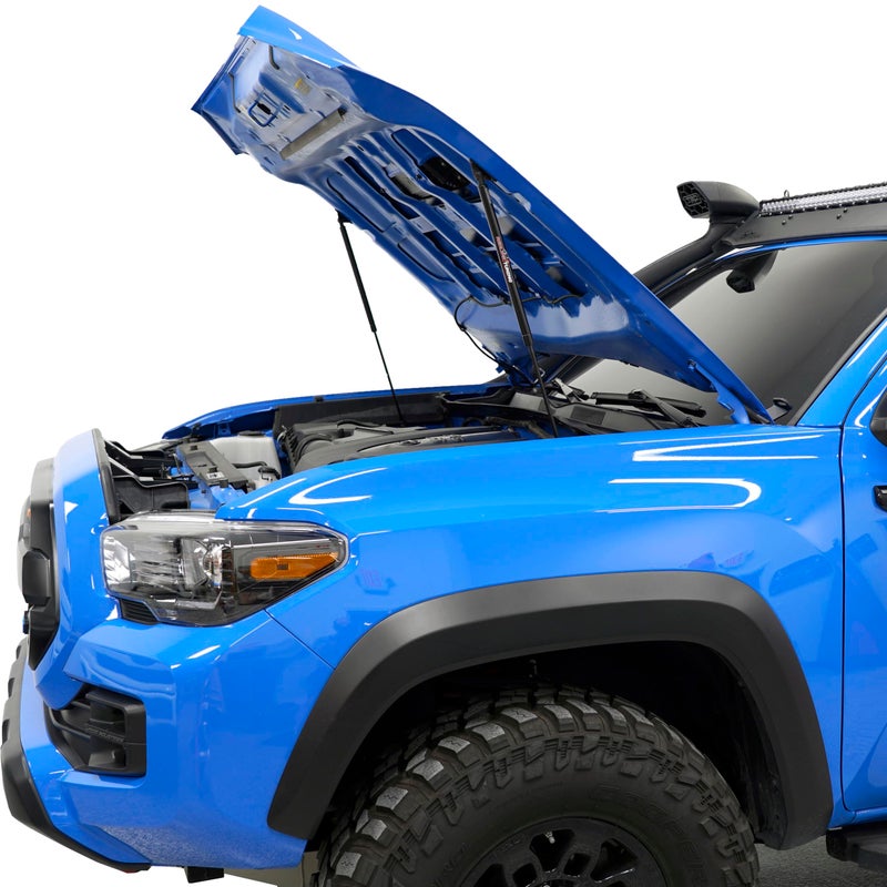 Redline Tuning 21-27016-02 Hood Quicklift Plus System Max Lift (7" Higher) Compatible with Toyota Tacoma 2016-2023 (All Black Components) - Image 3